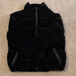 Athleta Black Puffer Jacket